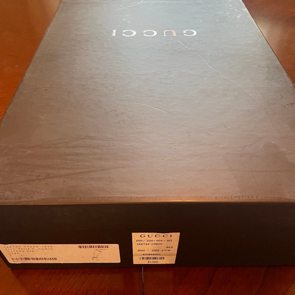 Gucci Malaga Kid Knee High Boots 7 - Picture 8 of 10